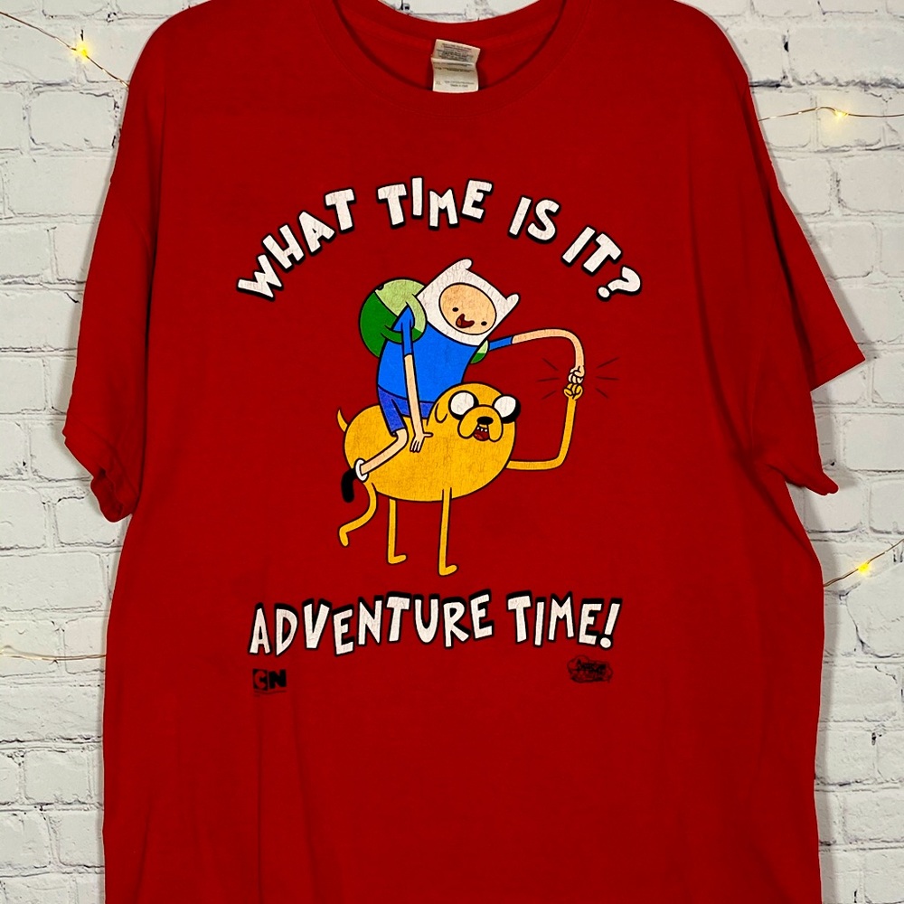 Vintage Cartoon Network Adventure Time T-Shirt XL